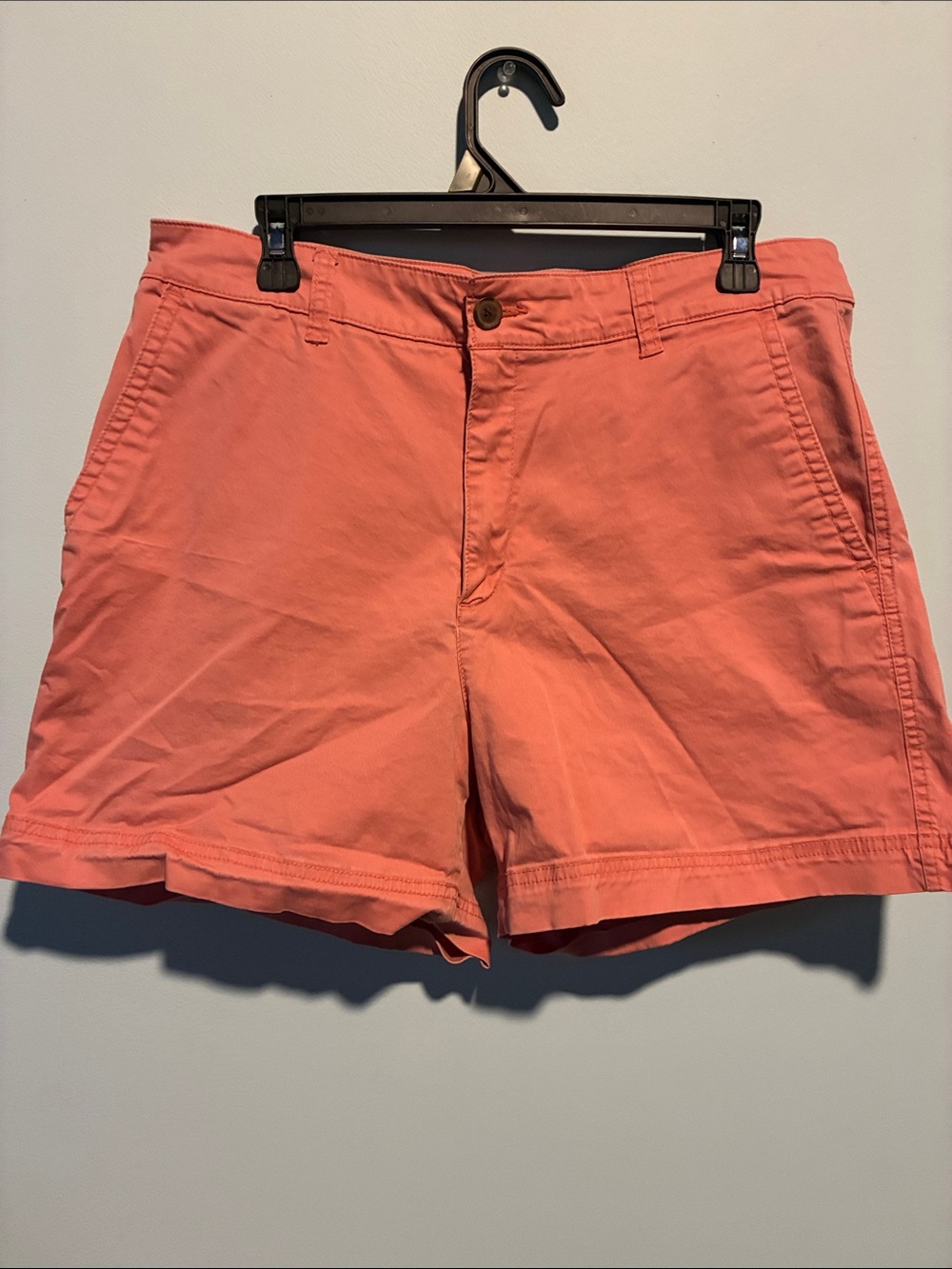 GAP Coral Orange Women's Cotton Bermuda Shorts